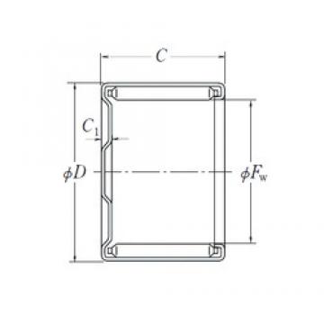 NSK MF-3520 Rolamentos de agulha