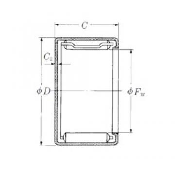 NSK MFJL-912L Rolamentos de agulha