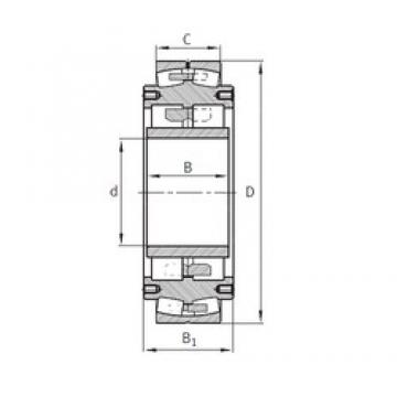 180 mm x 460 mm x 153 mm  FAG Z-531153.04.DRGL Rolamentos esféricos de rolamentos