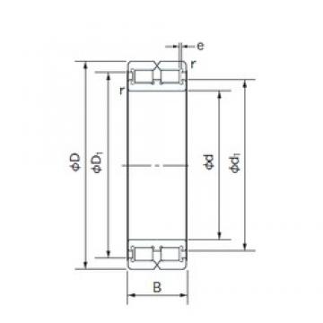 60 mm x 85 mm x 25 mm  NACHI RC4912 Rolamentos cilíndricos