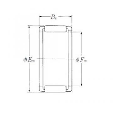 NSK FWF-243015-E Rolamentos de agulha