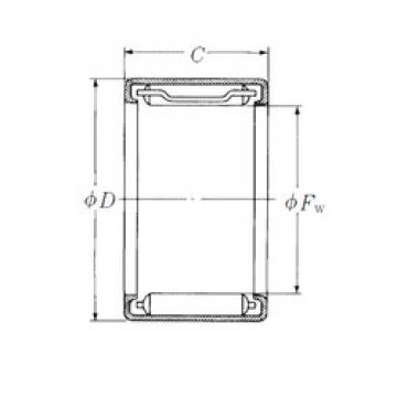 NSK FJH-810 Rolamentos de agulha