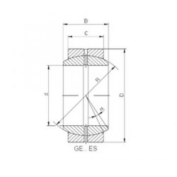 100 mm x 150 mm x 70 mm  ISO GE 100 ES-2RS Rolamentos simples