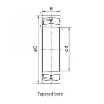 130 mm x 200 mm x 52 mm  NACHI 23026EK Rolamentos cilíndricos