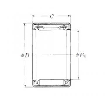 NSK FJL-2830L Rolamentos de agulha