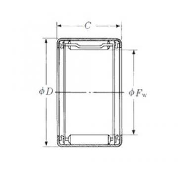 NSK FJLTT-3026 Rolamentos de agulha