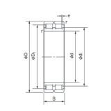 150 mm x 210 mm x 60 mm  NACHI RC4930 Rolamentos cilíndricos