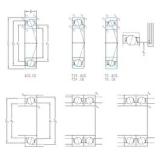 100 mm x 140 mm x 20 mm  SKF 71920 ACD/HCP4A Rolamentos de esferas de contacto angular