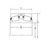 25,4 mm x 51,994 mm x 36,512 mm  Timken 07100D/07204 Rolamentos de rolos gravados