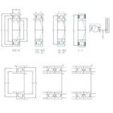 95 mm x 145 mm x 24 mm  SKF S7019 CD/P4A Rolamentos de esferas de contacto angular