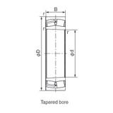 130 mm x 200 mm x 52 mm  NACHI 23026EK Rolamentos cilíndricos