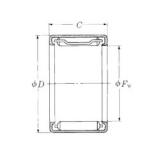 NSK FJL-1525L Rolamentos de agulha