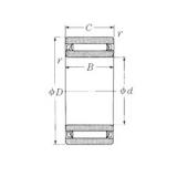 10 mm x 22 mm x 13 mm  NSK NAF102213 Rolamentos de agulha