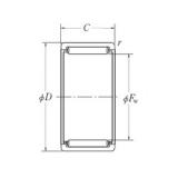 NSK RLM2525 Rolamentos de agulha